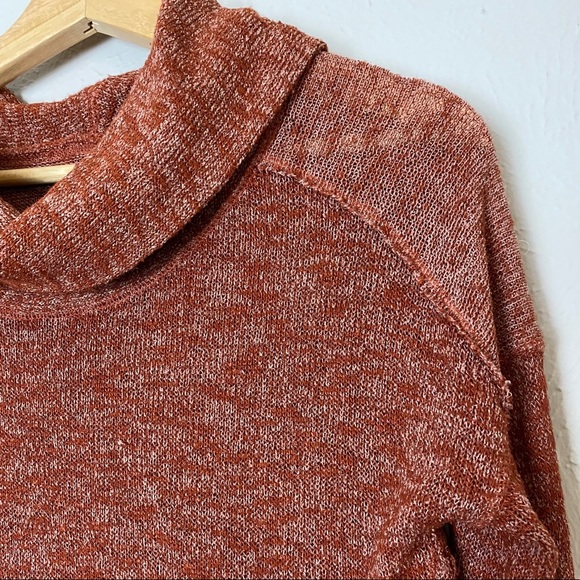 Free People Sienna Cowl Neck Long Sleeve Sweater - Picture 2 of 7